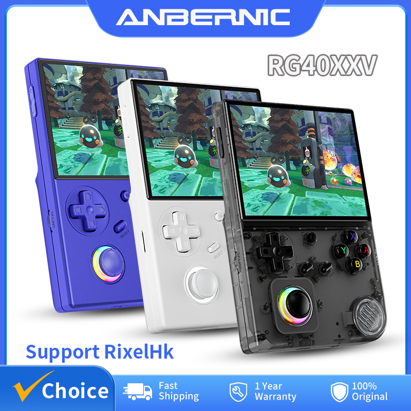 Retro Gaming Emulator Console - ANBERNIC RG40XXV Retro przenośna konsola do