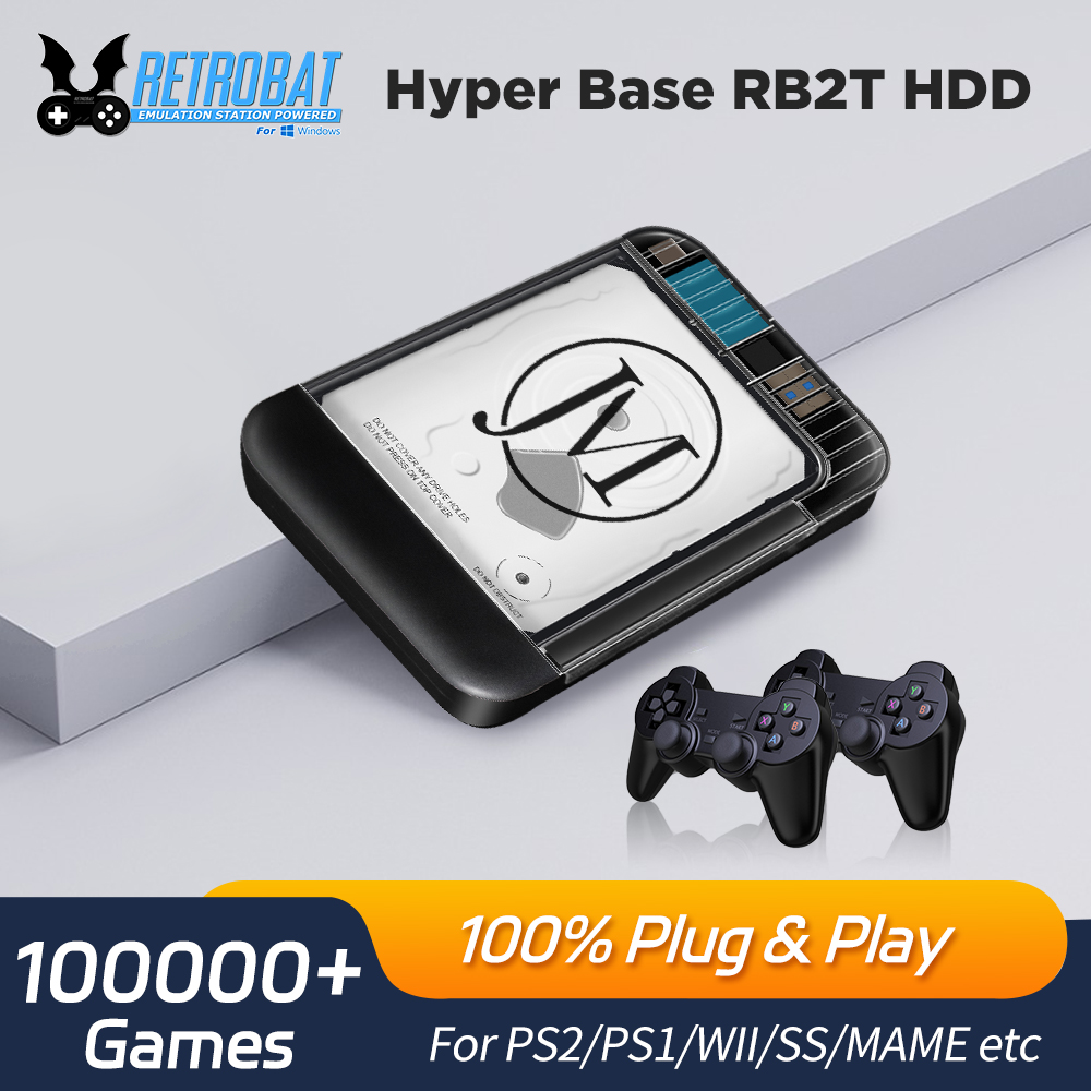 Retro Gaming Emulator Console - Przenośny zewnętrzny dysk twardy do gier