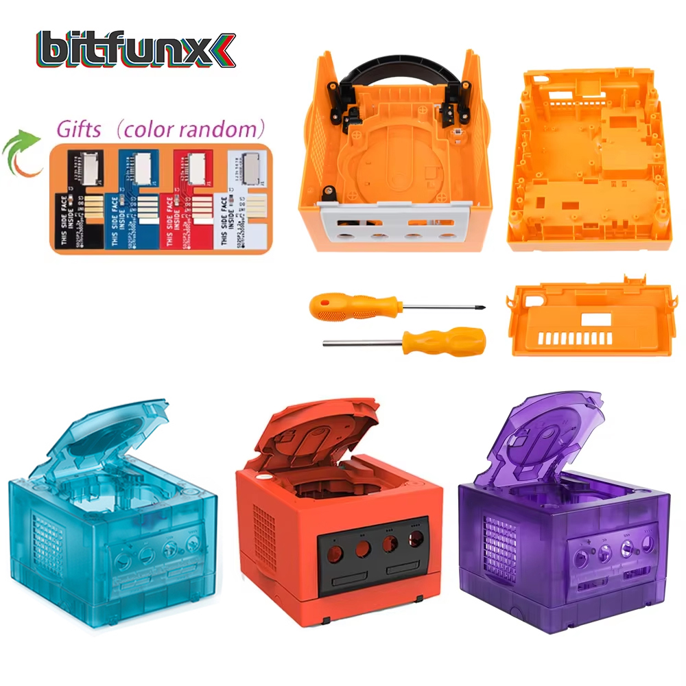 Retro Gaming Nintendo - Bitfunx wymienna obudowa do Nintendo Gamecube