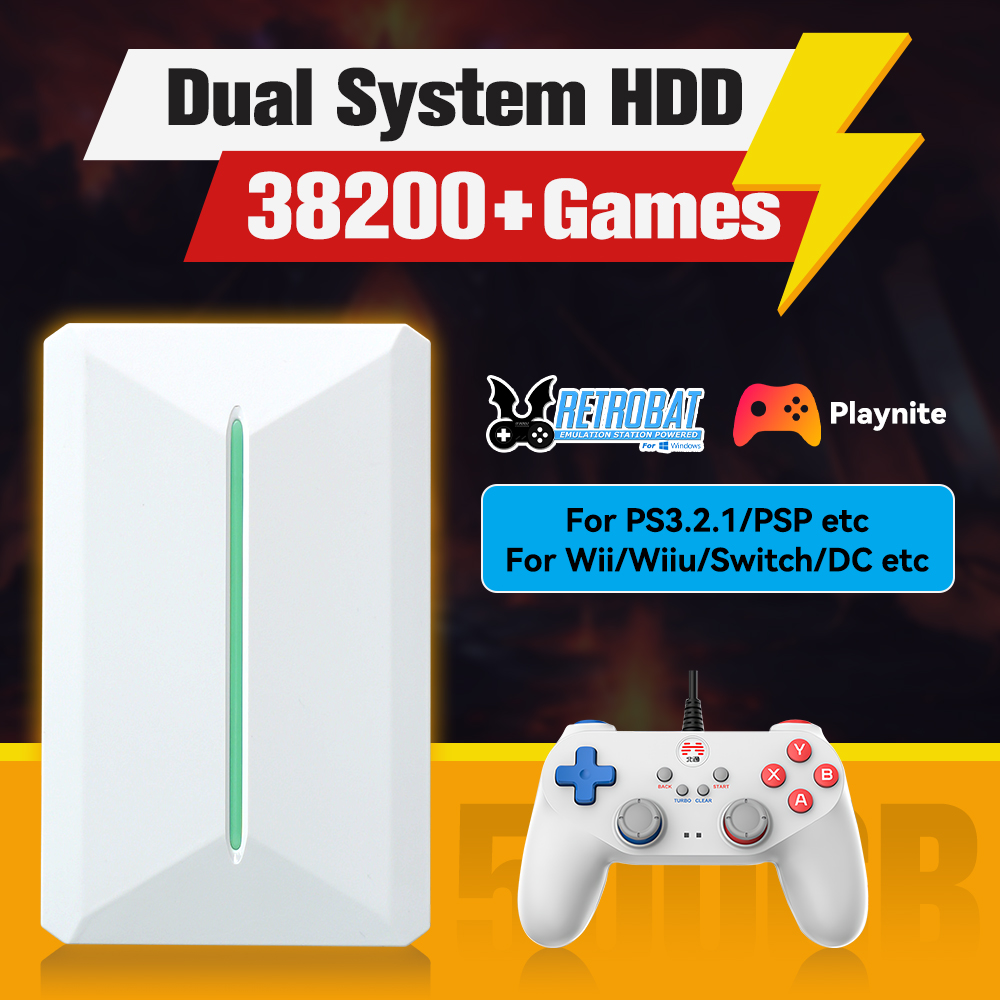 Retrobat&Playnite System HDD R – Retro Gaming Emulator Console recenzja i cena