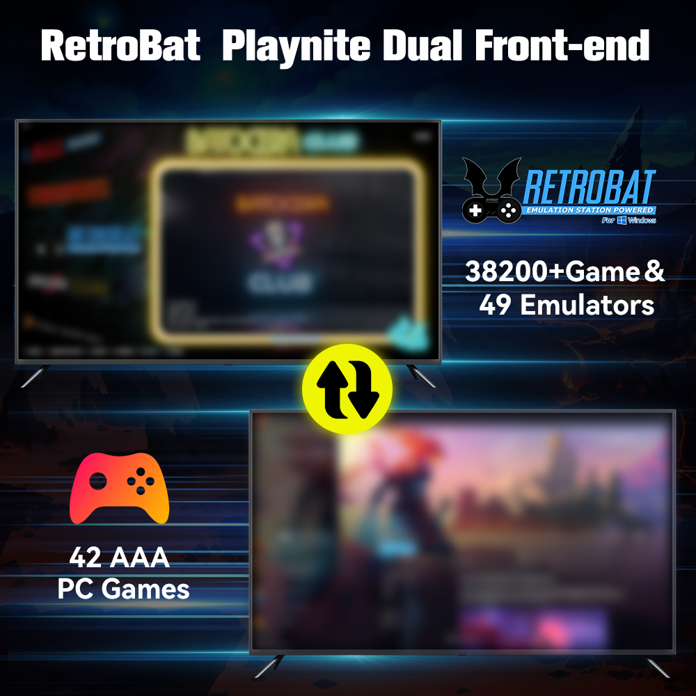 Retrobat&Playnite System HDD R – Retro Gaming Emulator Console recenzja i cena