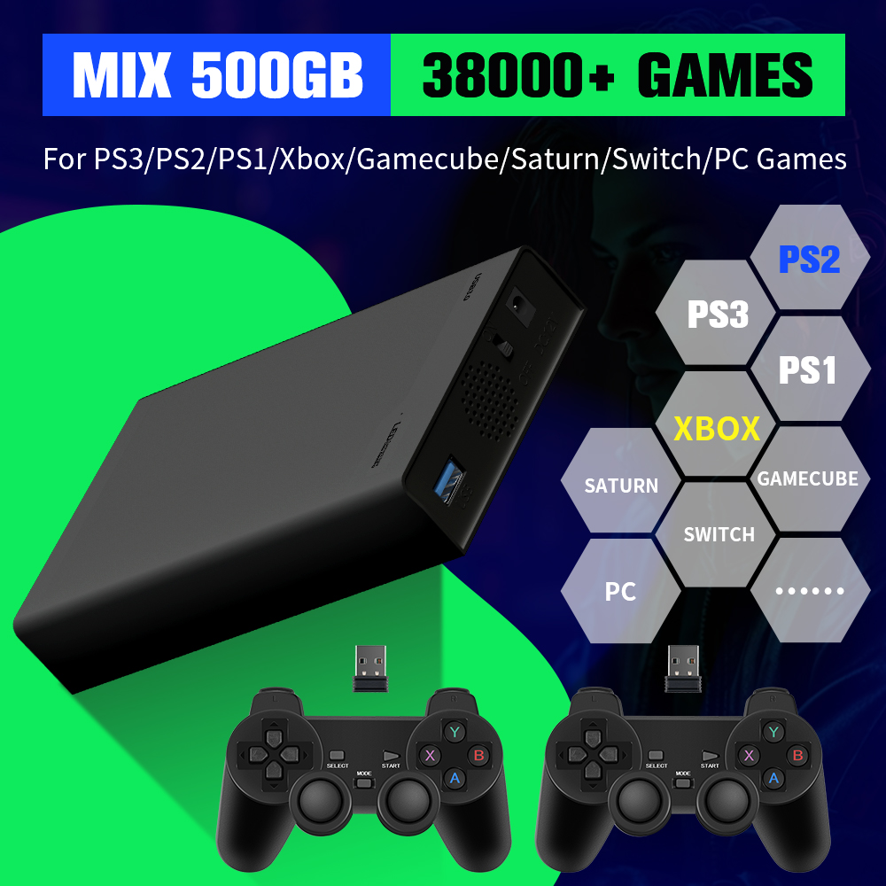 Dysk twardy do gier 500G z pon – Retro Gaming Emulator Console recenzja i cena