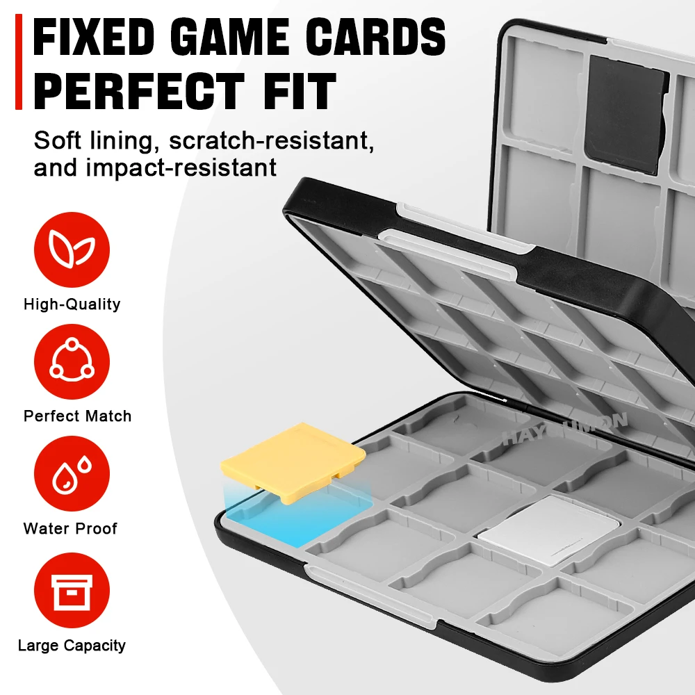 Etui na 48 kart do gier w 1, d – Game Cartridge Case recenzja i cena