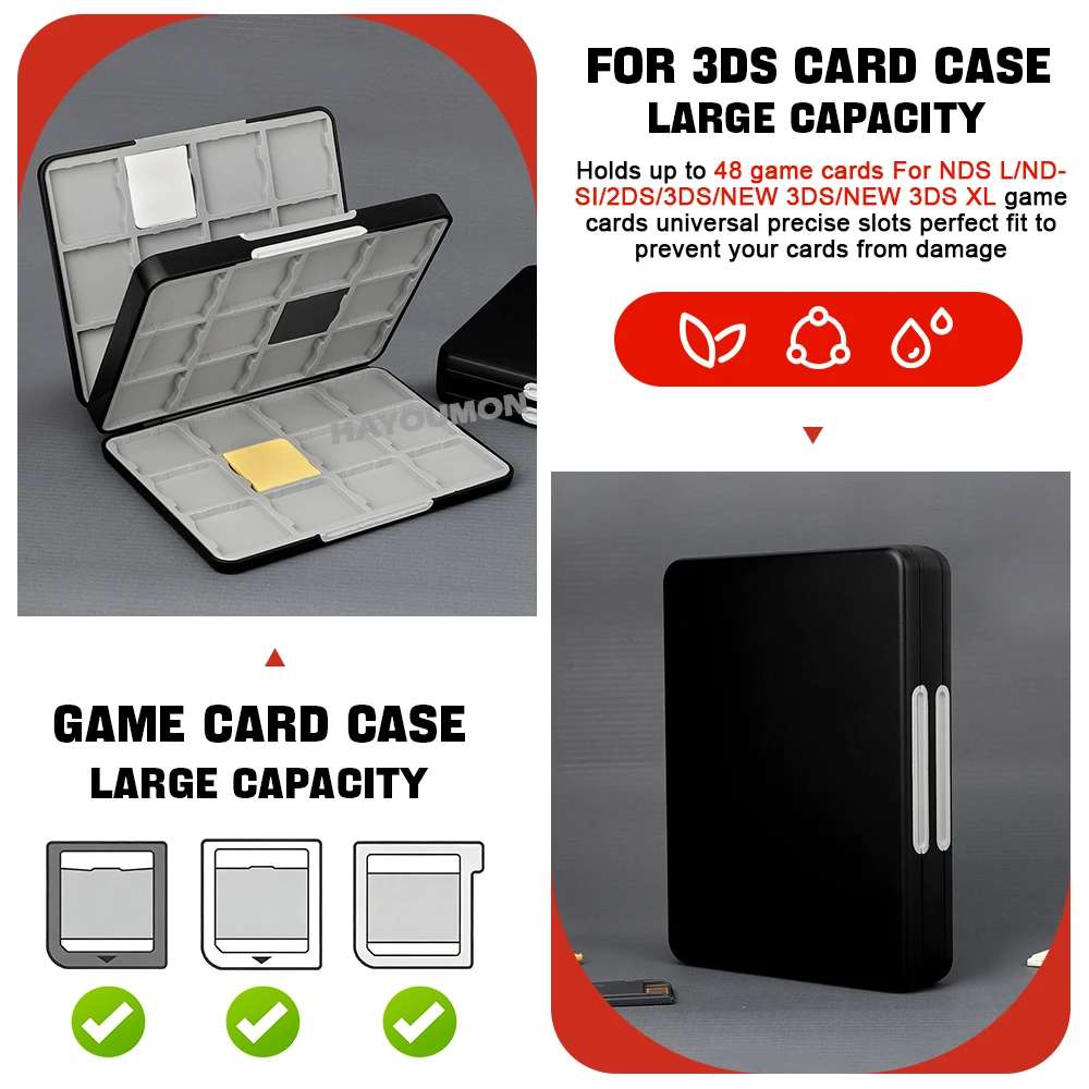 Etui na 48 kart do gier w 1, d – Game Cartridge Case recenzja i cena