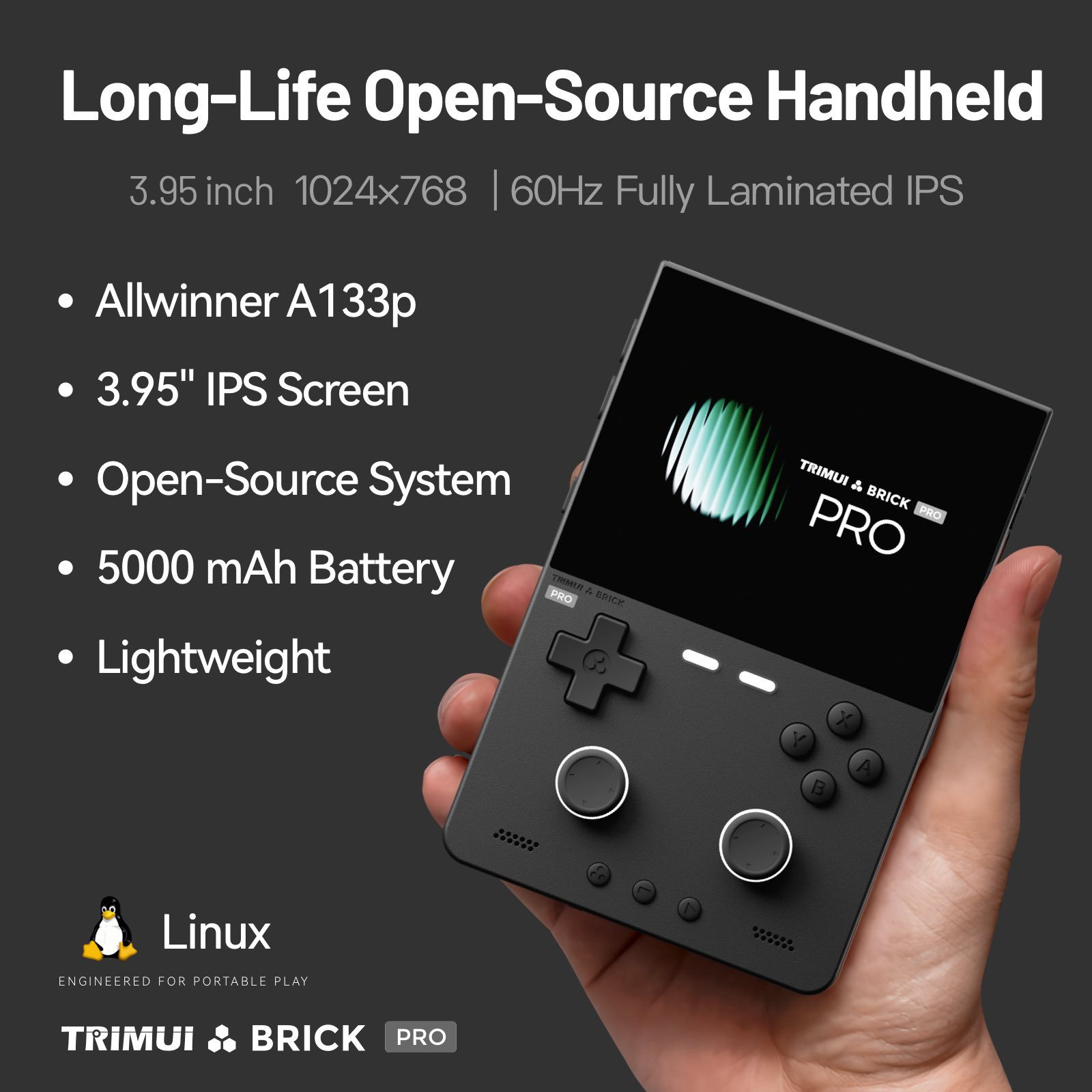 Konsola przenośna TRIMUI Brick – Retro Gaming On Phone recenzja i cena