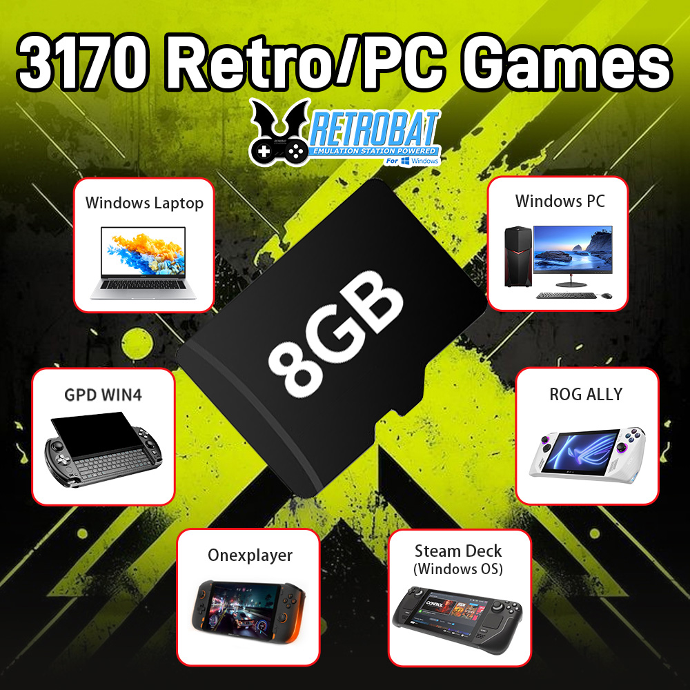 Karta TF do gier 8 GB z 3170 g – Retro Gaming Emulator Console recenzja i cena