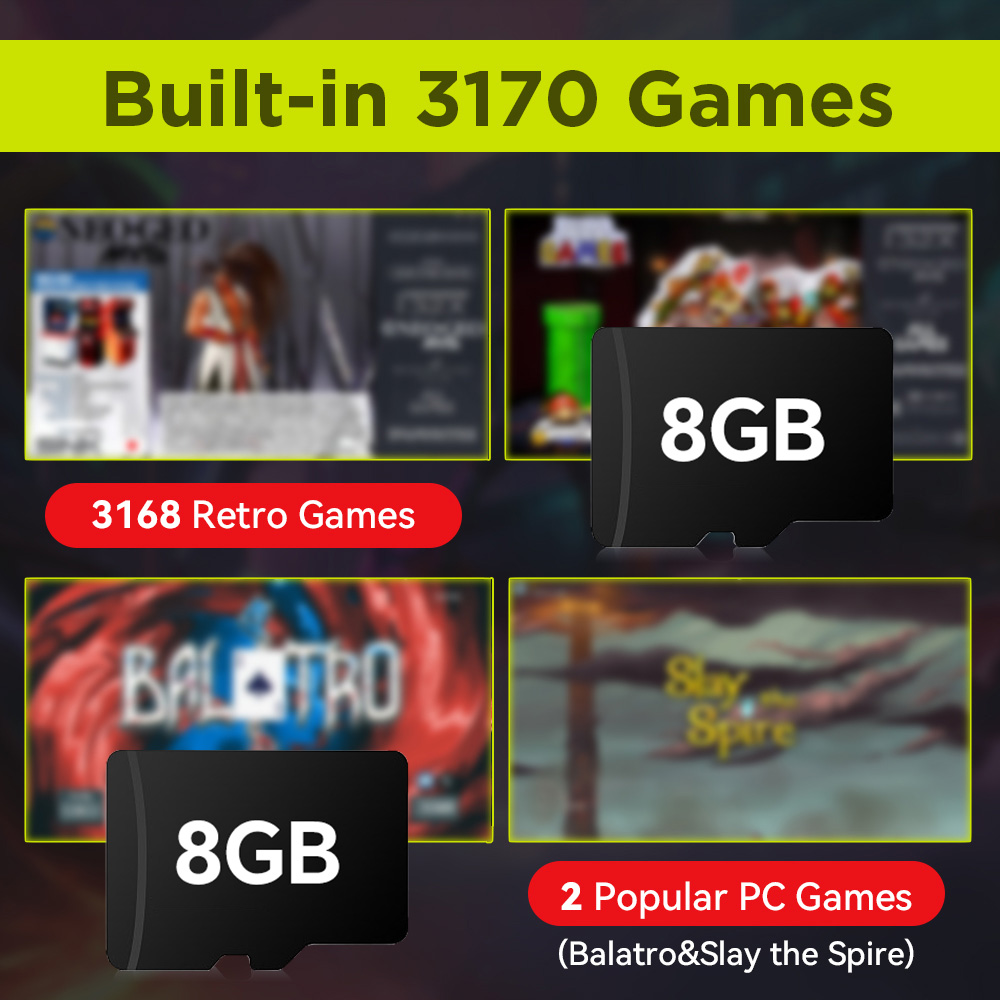 Karta TF do gier 8 GB z 3170 g – Retro Gaming Emulator Console recenzja i cena