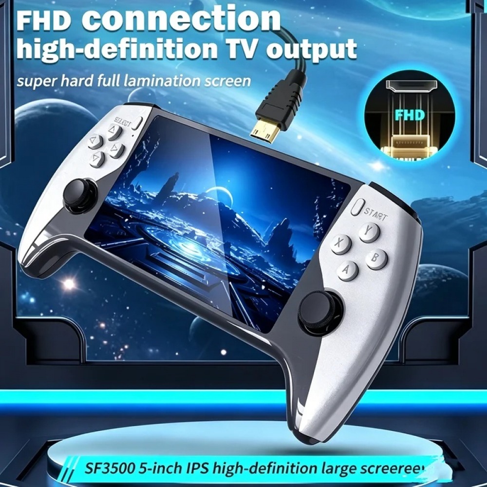 Konsola przenośna SF3500 5 cal – Console Retro Gaming Portable recenzja i cena